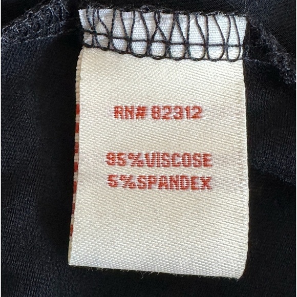 Aryeh Round Neck Short Sleeve Stretchy Knit Mini Dress w/Pockets‎ Size Medium - Picture 6 of 7